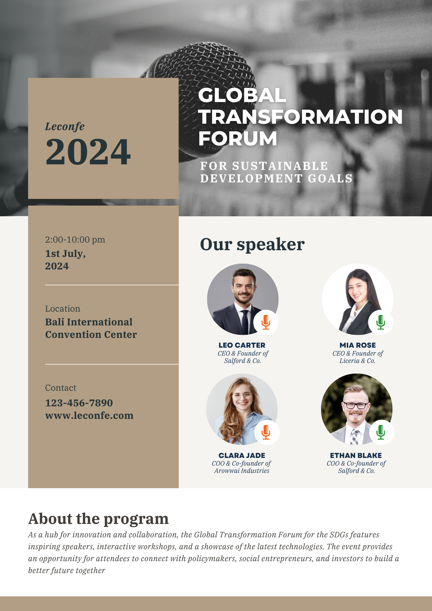 Global Transformation Forum for Sustainable Development Goals